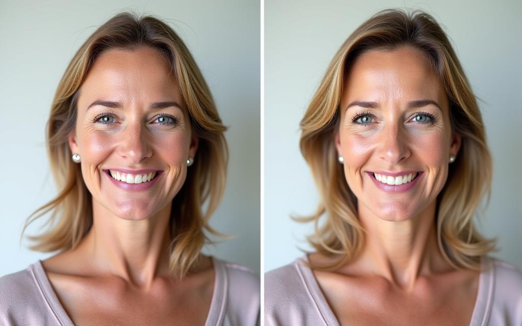 Before and after transformation results for women over 40